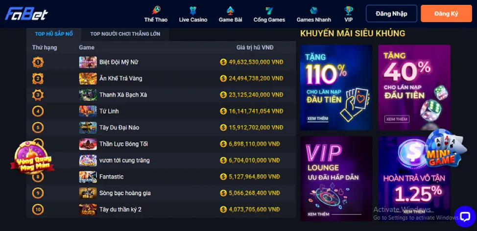 Cá cược thể thao trực tuyến tại 33win1 code